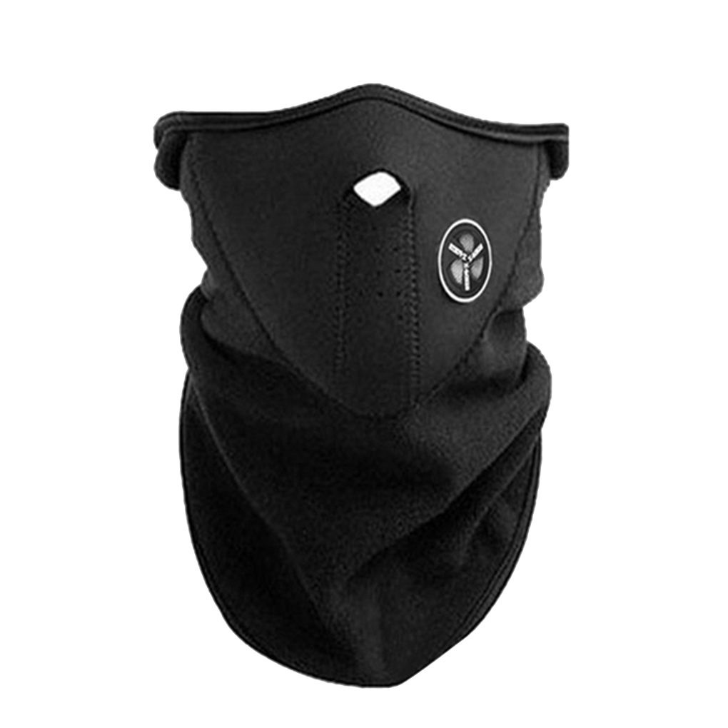 Outdoor Half Face Mask Cycling Motorcycle Mask Hood Windproof Neck Warmer Winter Skiing Mouth Cover