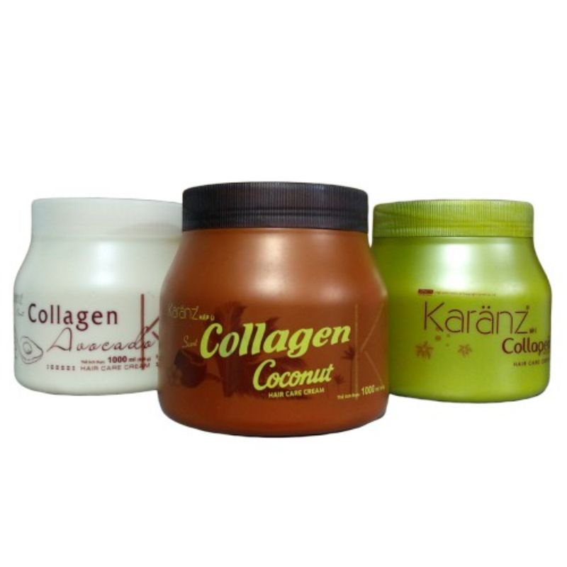 Hấp dầu Collagen Karanz tinh chất dừa 1000ml