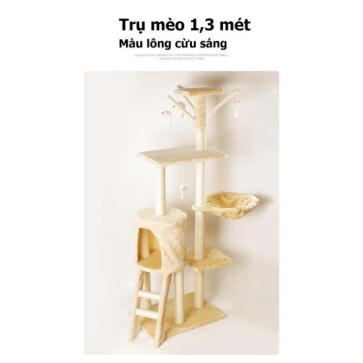 Orgo- Nhà cây cho mèo Cat Tree - trụ mèo Cao 1m30
