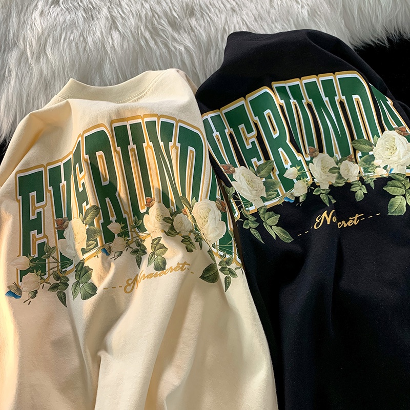 Áo thun Unisex Tay lỡ , áo phông nam nữ khouse shop