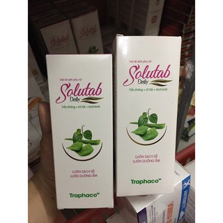 Gel vệ sinh phụ nữ Solutab daily 100ml