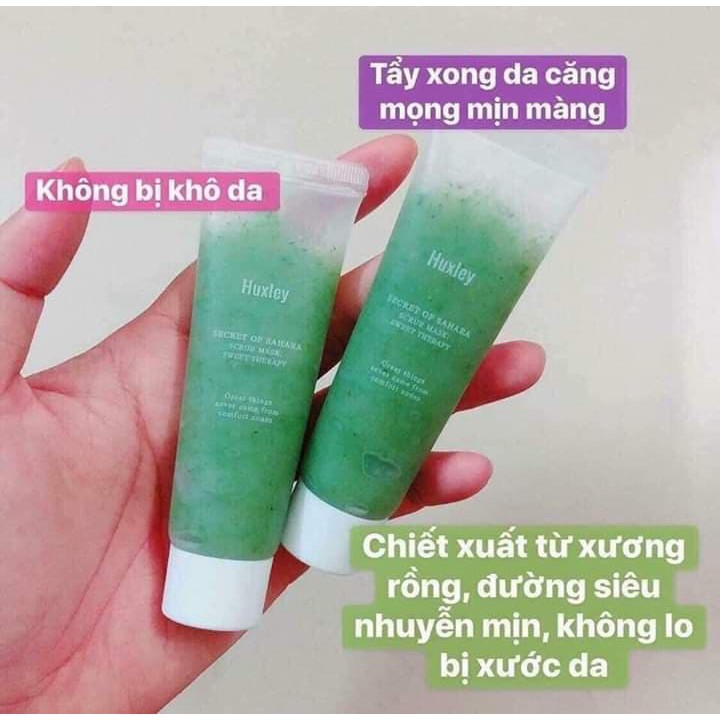 Tẩy Tế Bào Chết, Dưỡng Da Chiết Xuất Từ Xương Rồng Huxley Scrub Mask Sweet Therapy 30g | BigBuy360 - bigbuy360.vn