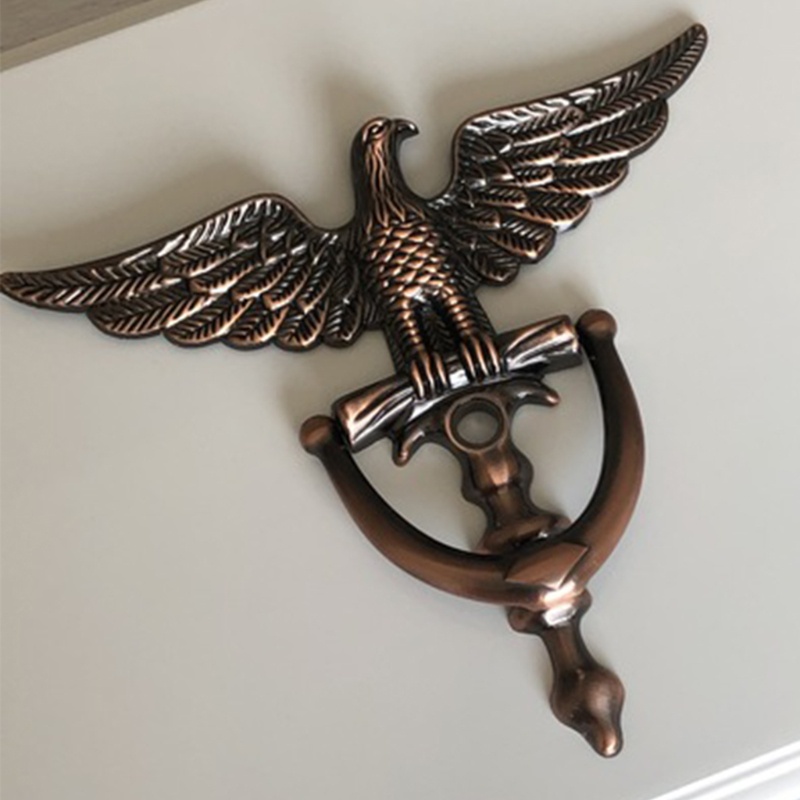 Pcf * Đầu Chim Đại Bàng Châu Âu Cổ Điển Bằng Hợp Kim Kẽm Gắn Cửa Ra Vào Villa Courtyard Gate Rin