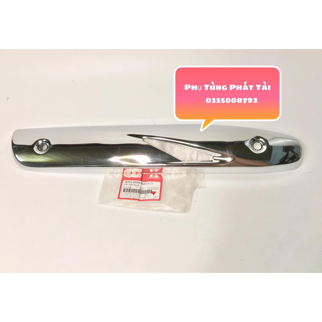 Vĩ Pô - Ốp Pô Wave S110 Chính Hãng Honda