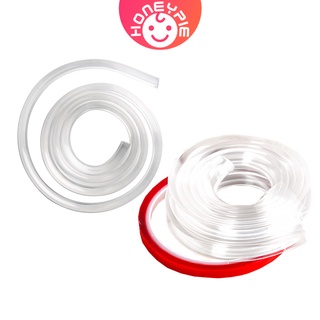  Cuộn Dây Silicon Cao Su Mềm Trong Suốt Hình Chữ L 1.0m Chống Va Chạm / Va Chạm