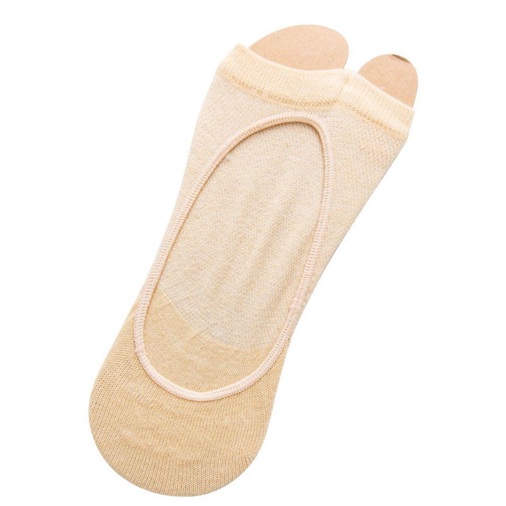Đôi Vớ Cotton Lưới Xỏ Ngón Mềm Mại Thoải Mái Dành Cho Nữ Tập Yoga