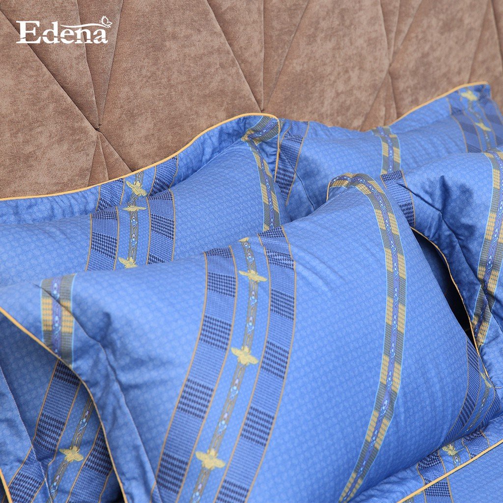 Bộ Chăn Ga Edena Modal 5015, trọn bộ 5 món siêu mềm mượt, siêu mát