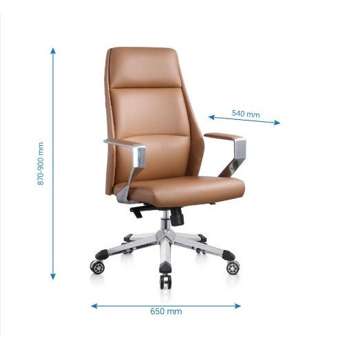 Ghế giám đốc ngả lưng thư giãn bọc Da AMA-GD35-U