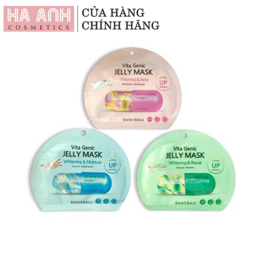 Mặt Nạ Giấy Dưỡng Ẩm Banobagi Vita Genic Jelly Mask Dual