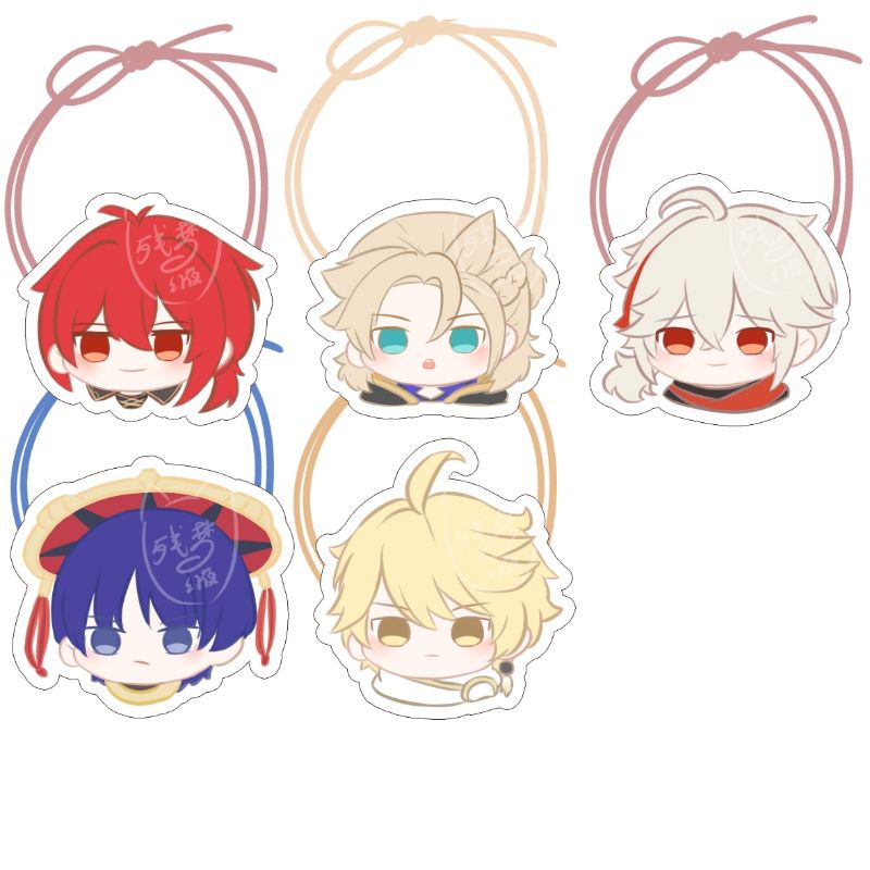 Buộc Tóc Hoặc Làm Vòng Tay Genshin Imfact