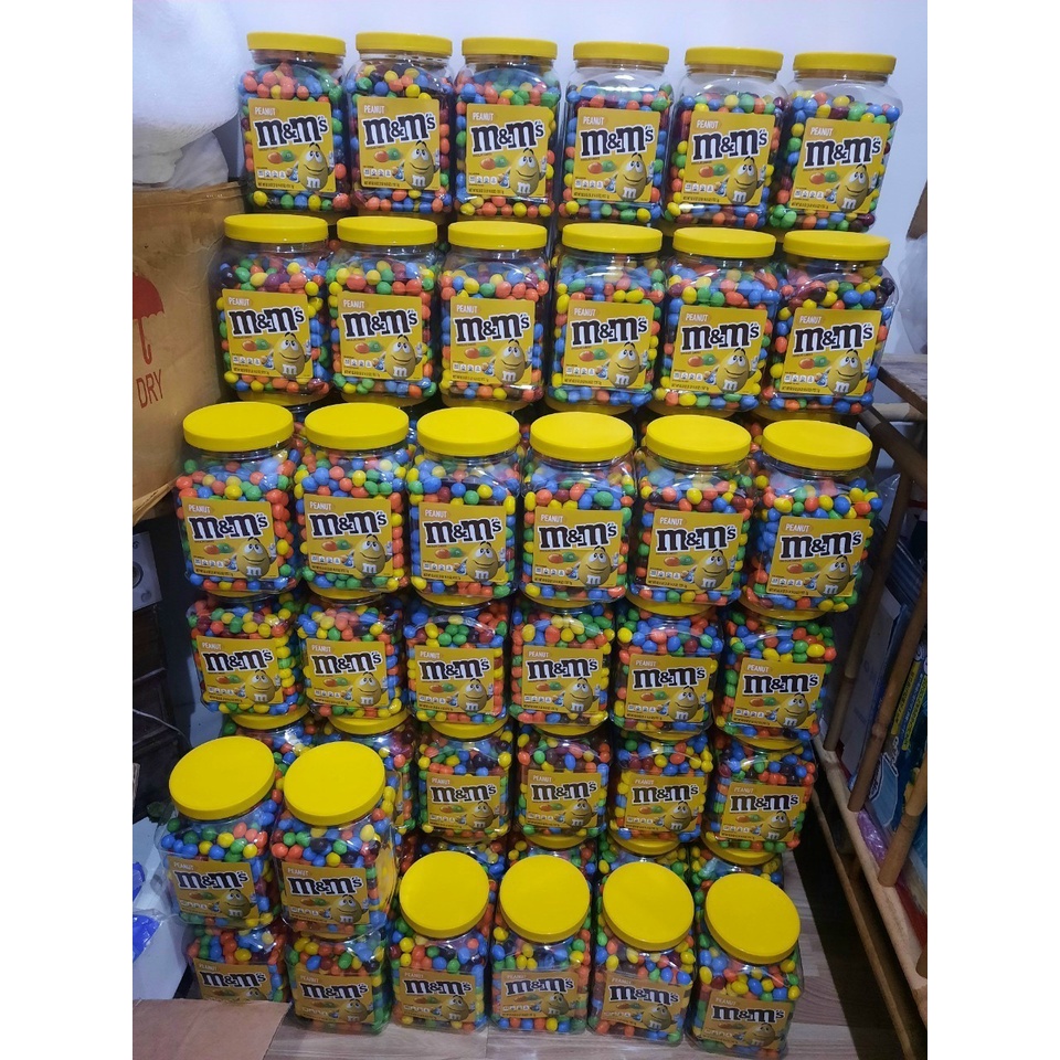 [Hàng nội địa MỸ] Socola M&amp;M Kirkland chocolate có nhân đậu phộng hủ 1.757kg