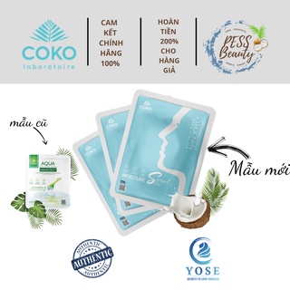 MẶT NẠ DA SINH HỌC SIÊU DƯỠNG ẨM COKO Deep Moisture Bio Skin Nanocell Mask