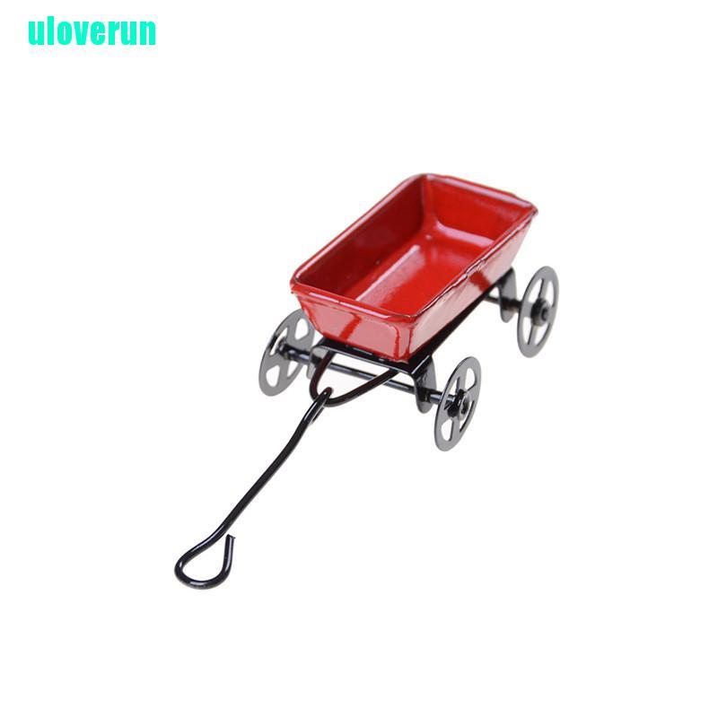 Mô Hình Xe Đẩy Em Bé Trang Trí Nhà Búp Bê Tỉ Lệ 1: 12