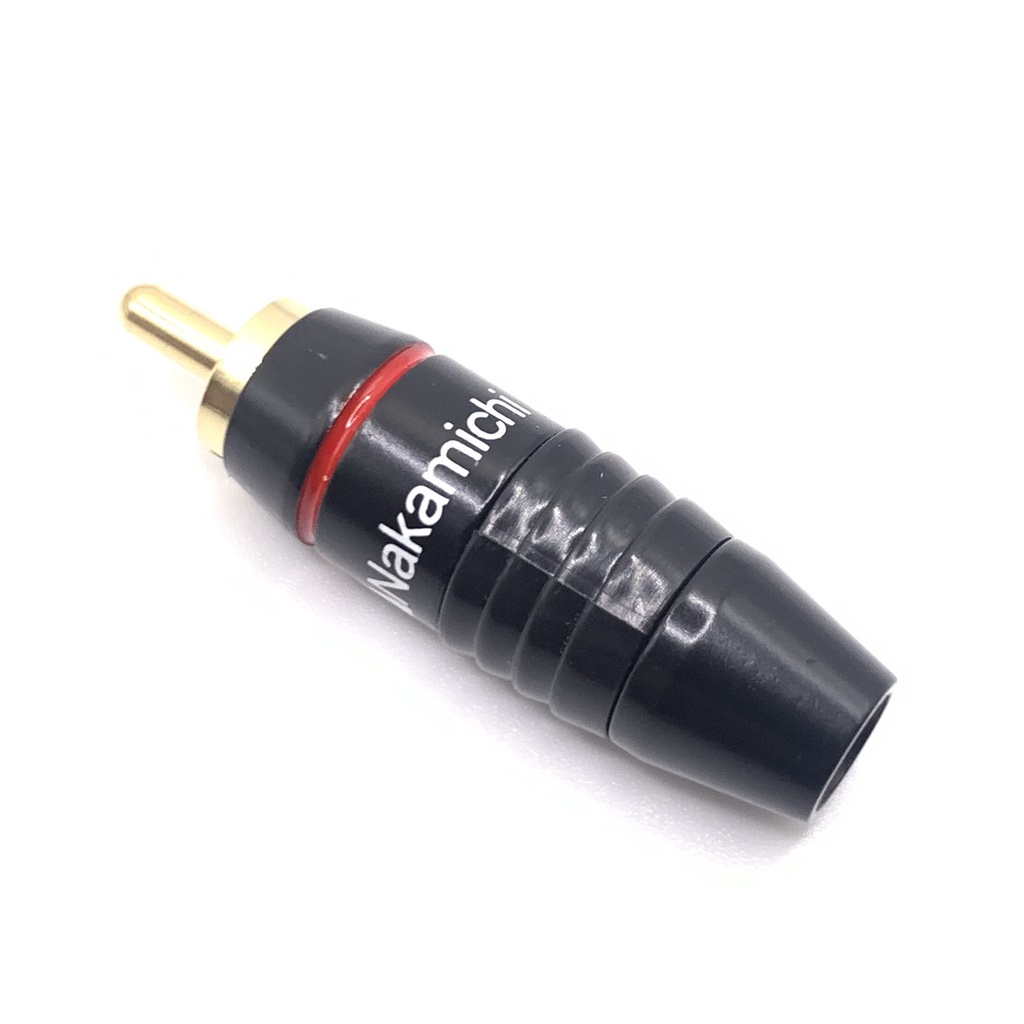 Combo 4 Jack AV Nakamichi Đực  Đồng OFC, Mạ Vàng 24k - Đầu AV Đực, Jack RCA/Jack Hoa Sen Lỗi 1 Đổi 1 Trong 7 Ngày