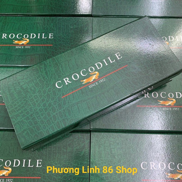 Thắt lưng da cá sấu nam Phuong Linh 86 hàng full hộp