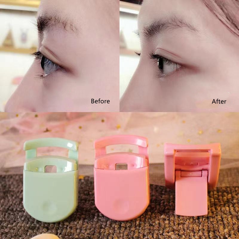 Dụng cụ bấm mi mini bằng nhựa thiết kế nhỏ gọn tiện lợi