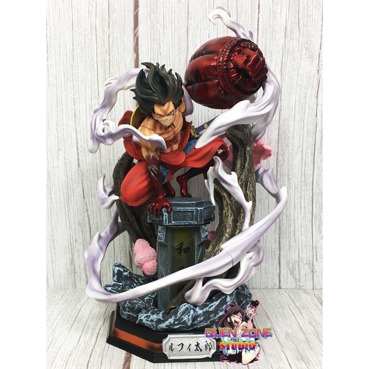 Mô hình luffy snakeman gear 4 đại chiến wano phiên bản mini