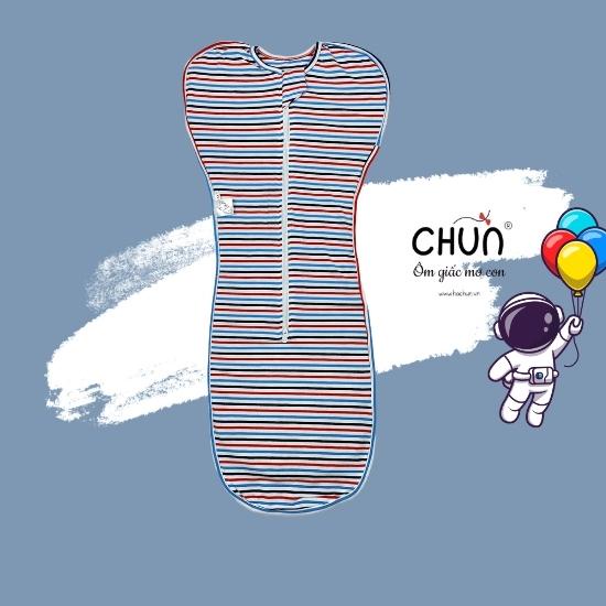 Nhộng chũn cho bé COCOON CHÍNH HÃNG khóa kéo 2 chiều tiện dụng