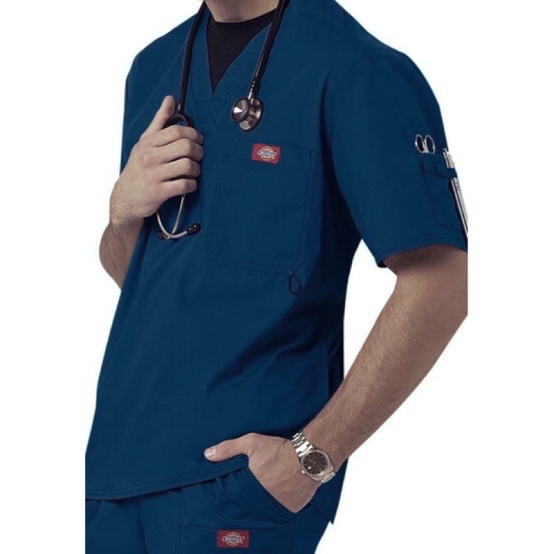 Scrubs Men's Special V-neck , đồng phục y tế, điều dưỡng, bác sĩ, spa - Chất vải Kaki Lụa Cao Cấp
