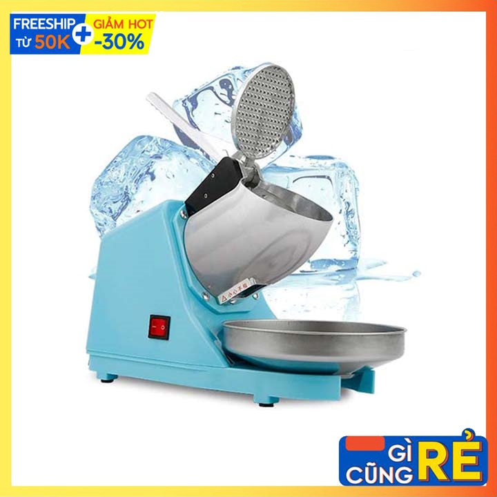 Máy xay đá, máy bào đá tuyết 300W 2 lưỡi dao Loại 1
