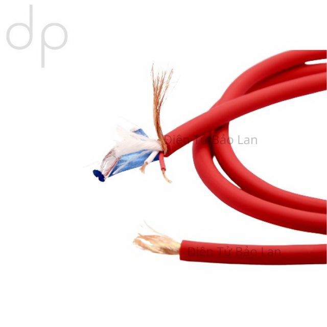 Dây Canon Ra Hoa Sen, Đồng Nguyên Chất, Sommer Germany, Màu Đỏ, Bảo Hành 6 Tháng