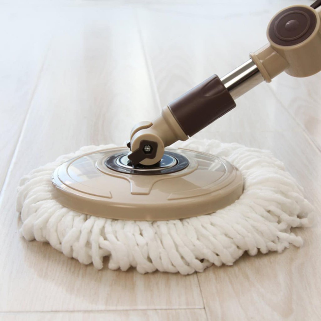 Bộ Lau Nhà Thùng 2 Ngăn Lock&Lock Dual Bucket Spin Mop ETM478 - Hàng Chính Hãng Bảo Hành 12 Tháng