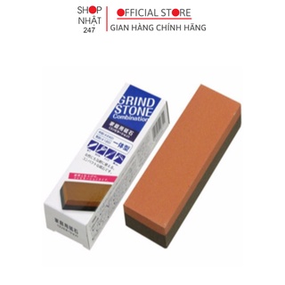 Đá mài dao kéo 2 mặt mài sắc và mài mịn mài sắc dao kéo nhanh chóng nội địa Nhật Bản Kokubo