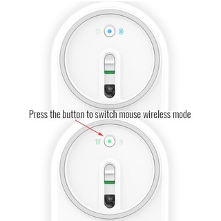Chuột không dây Xiaomi Bluetooth và Wireless Portable Mouse