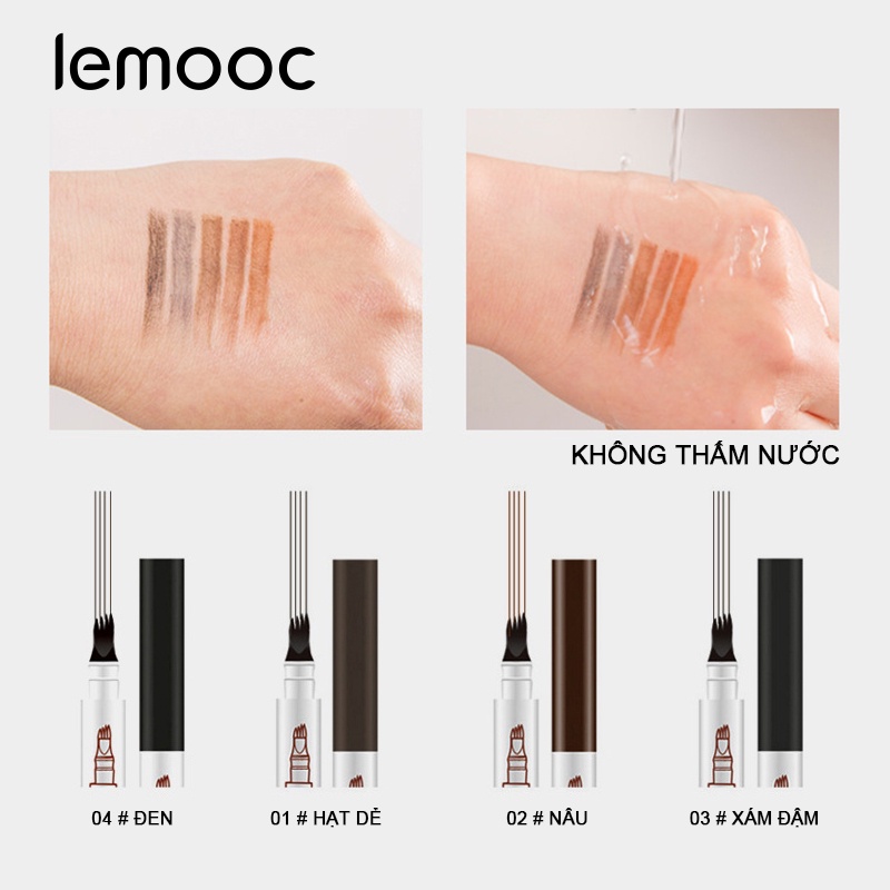 [Hàng mới về] Bút kẻ mày dạng lỏng chống nước trang điểm tự nhiên lâu trôi