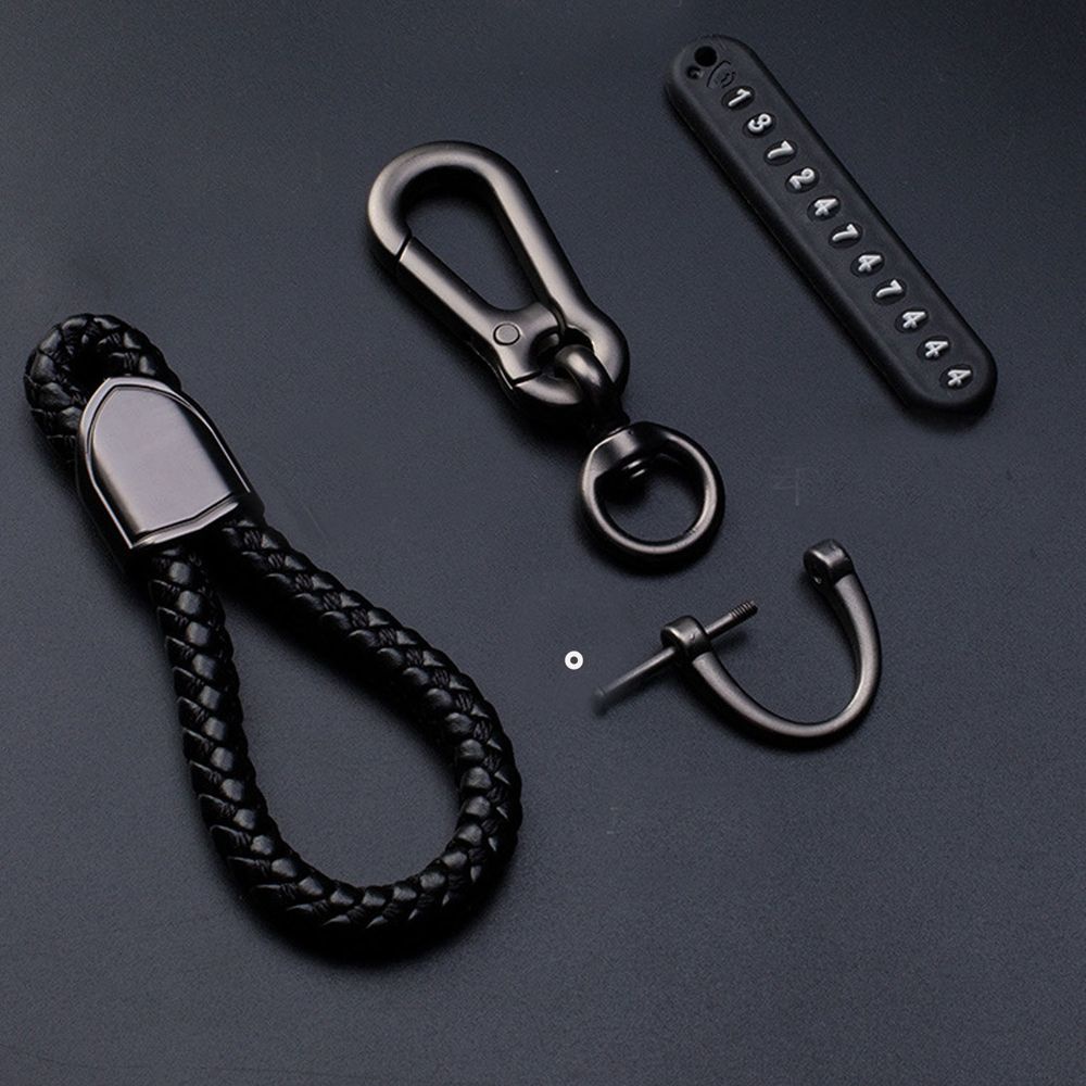 Móc chìa khóa bằng ABS và PU chống thất lạc tiện dụng