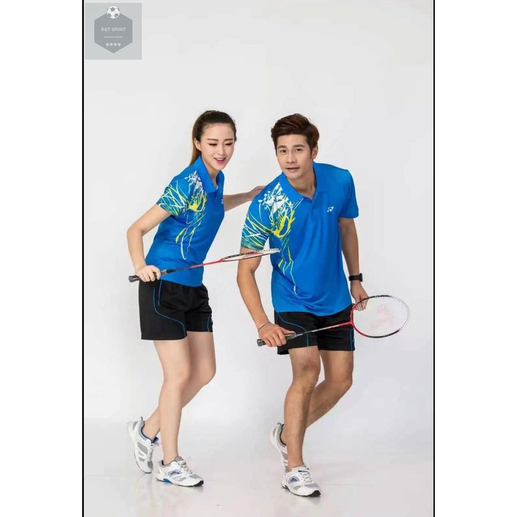 [ Rẻ vô địch ] Bộ Quần Áo Thể Thao Cầu Lông YONEX nam, nữ vải lưới thái thấm hút mồ hôi