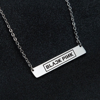 vòng cổ Mặt Khắc Chữ Nhóm Nhạc Blackpink