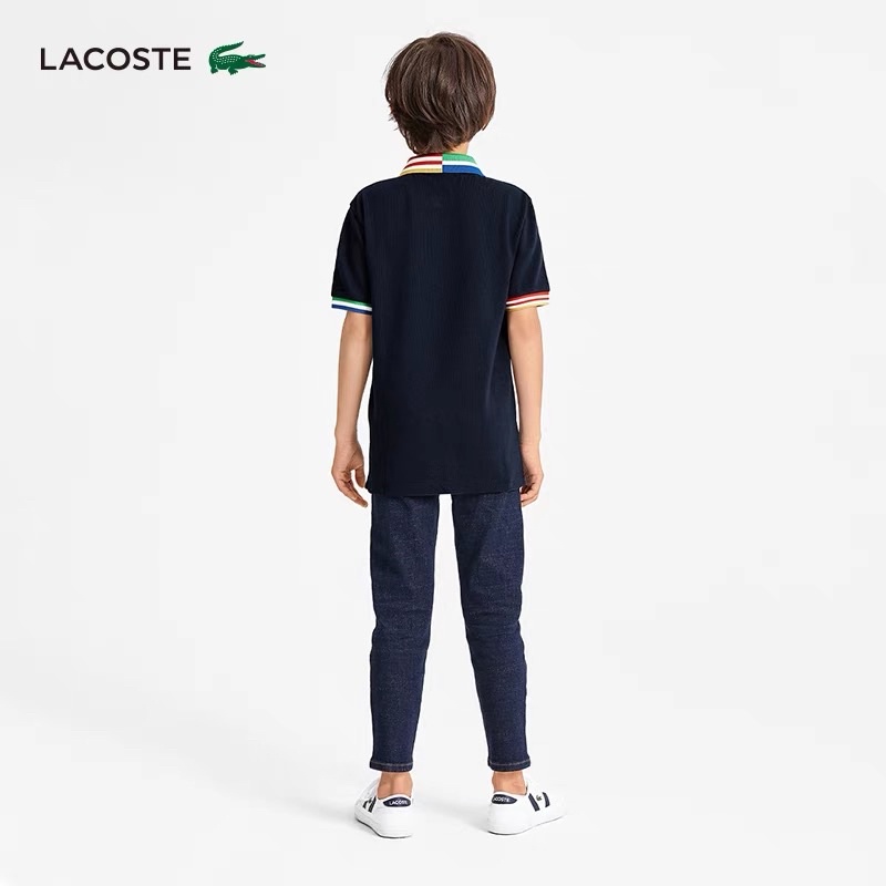 Áo polo cộc tay cổ bẻ cho bé