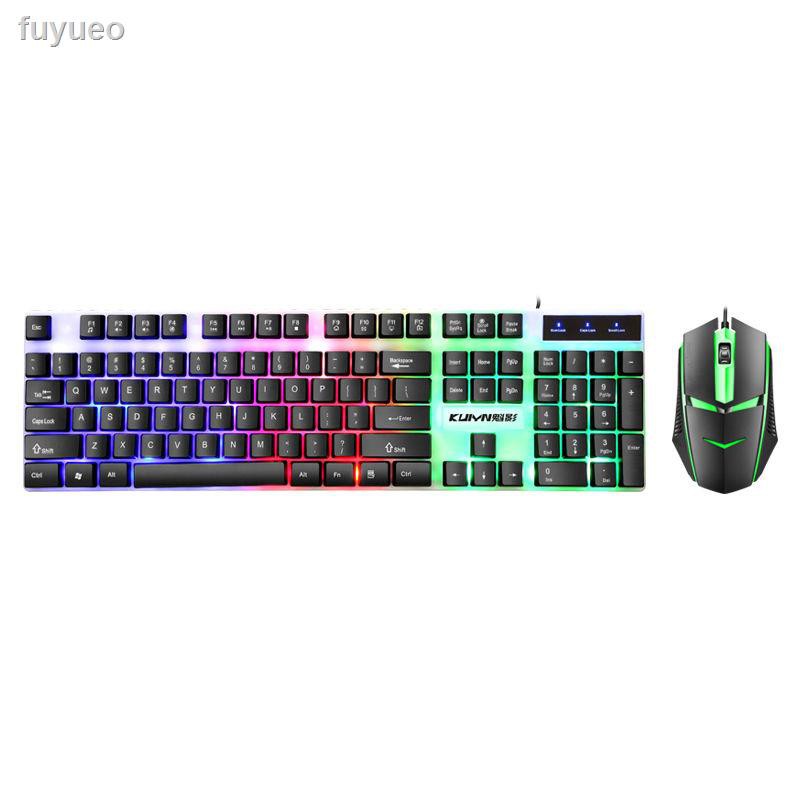 Bộ Chuột Và Bàn Phím Chơi Game Có Dây Phát Sáng Giao Diện Usb Cho Pc Notebook | BigBuy360 - bigbuy360.vn