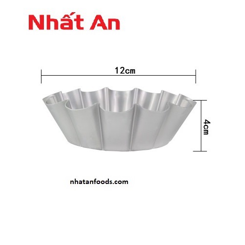 Khuôn nhôm nướng bánh tart, bánh bò M-C13