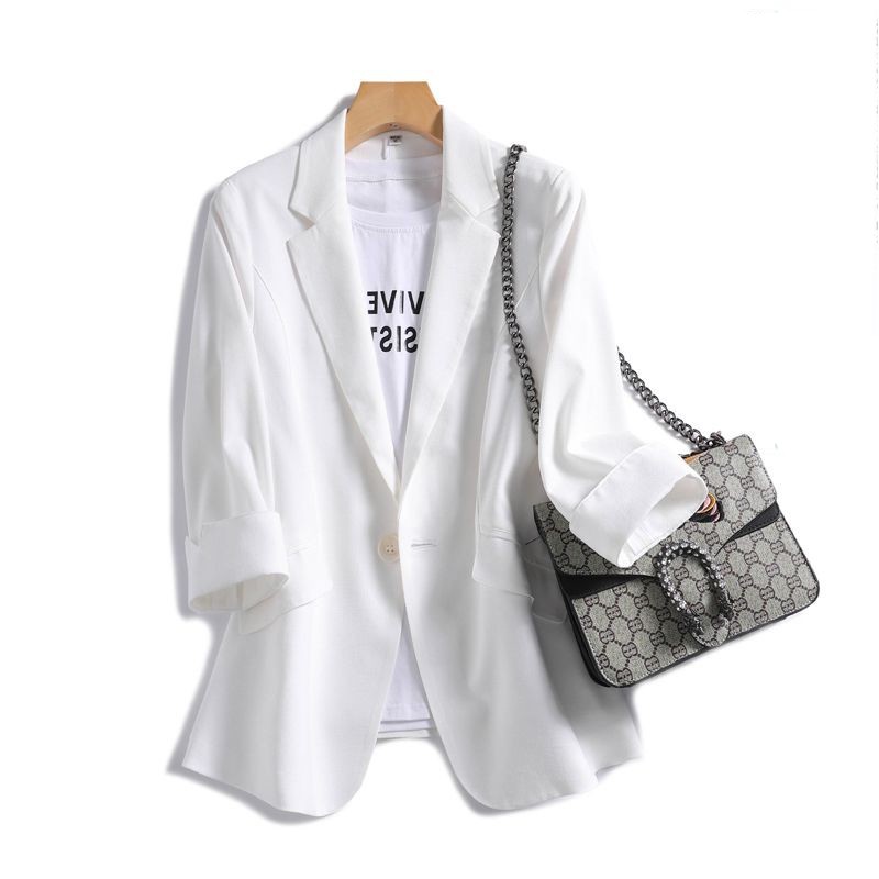 Áo khoác blazer, áo vest nữ kiểu Hàn Quốc tay lỡ, chất vải đẹp, nhiều màu - Thời trang công sở WFstudios | BigBuy360 - bigbuy360.vn