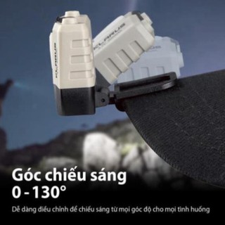 Klarus hc5 - đèn pin và đèn sạc cài mũ cảm biến chuyển động siêu nhẹ sáng 120 lumen chiếu 13.5h sạc usb