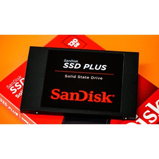 Ổ cứng gắn trong SSD SanDisk Plus 120GB (Đen)
