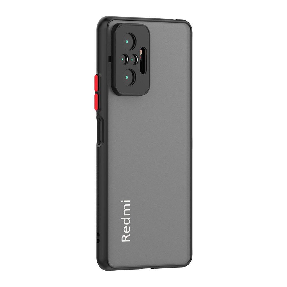 Ốp lưng Redmi Note 11 Pro Note 11s Note 7 Note 8 Note 9  Pro Note 9s Note 10 10s 9T 9A Mi 11 Lite 5G đen nhám