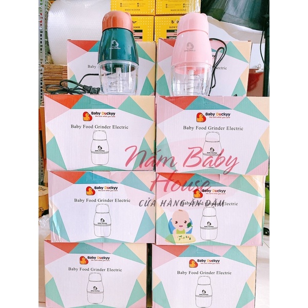 Máy xay Baby Duckyy xay đồ ăn dặm, xay thịt cá, xay tỏi ớt, xay đá viên