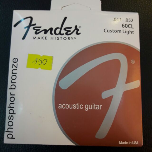 Dây đàn acoustic fender ( hình thật )