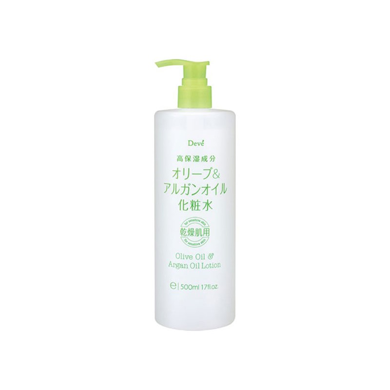 LOTION DƯỠNG ẨM CHUYÊN SÂU ARGAN & OLIVE DEVE 500ML - Hachi Hachi Japan Shop