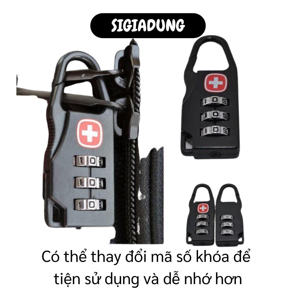 [SGD] Khóa Vali - Khóa Số Du Lịch Mini, Tủ Két, Balo Mã Số Tiện Dụng  3646