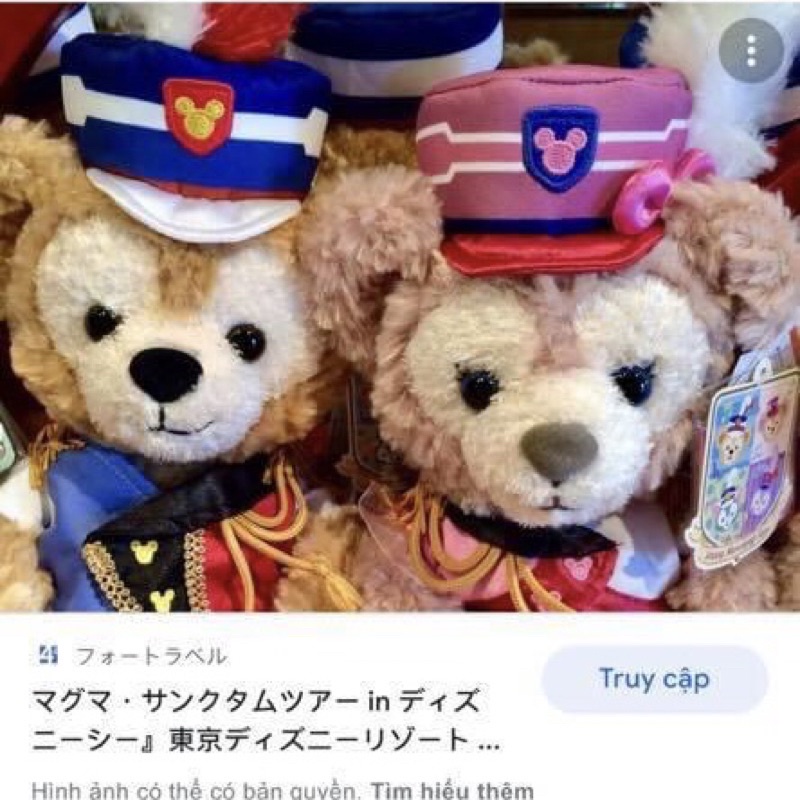 Cặp gấu Duffy new Disney 30cm