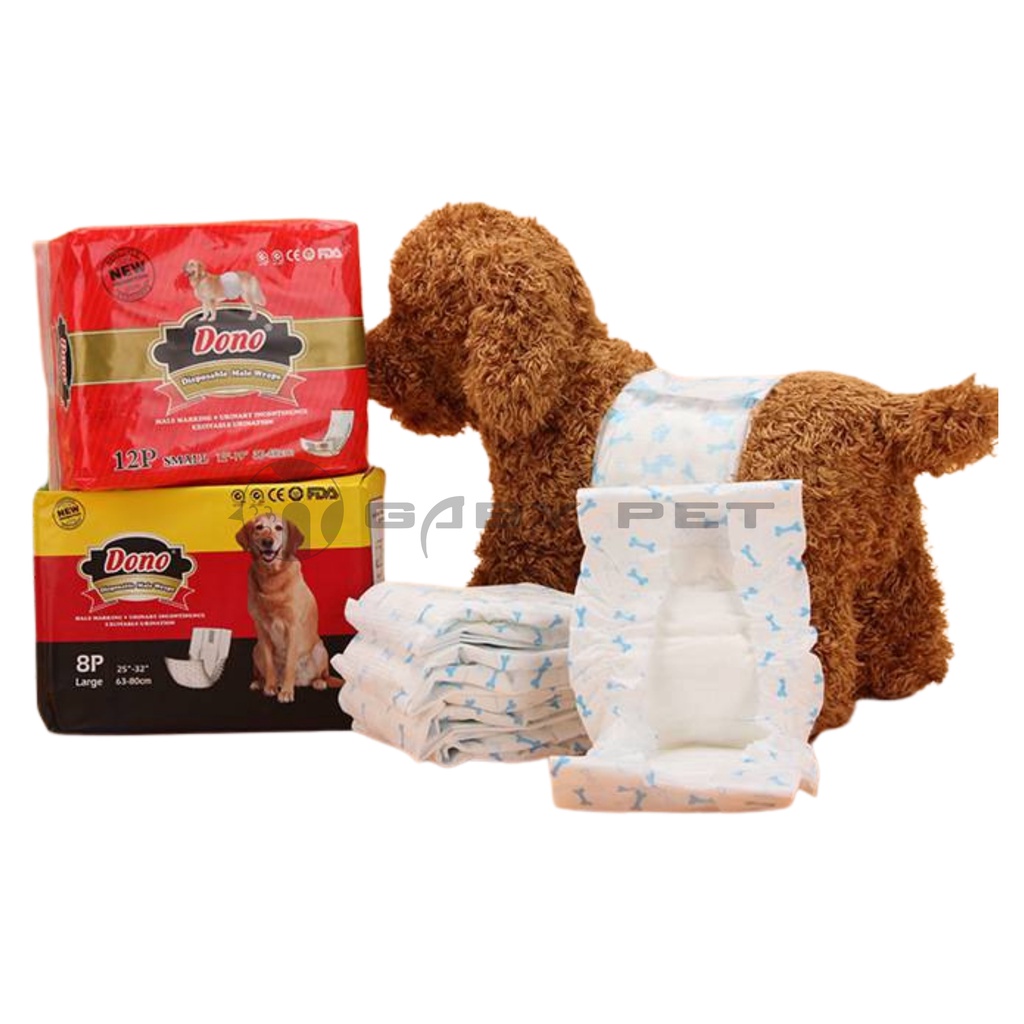 Bỉm Chó Đực GABY PET Siêu Nhẹ Thấm Hút Vượt Trội