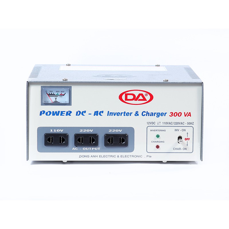 Bộ chuyển đổi nguồn điện 12v lên 220v Công suất 210W (Tên khác: bộ đổi điện, máy kích hoặc máy rung)