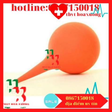 Quả Bóp Cao Su 90ml - Quả Bóp Đuôi Chuột trong xét nghiệm 90ml