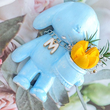 Khuôn Làm Bánh Hình Chú Thỏ Bằng Silicone