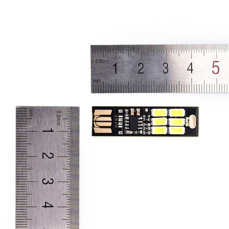 Đèn Led Mini 6 Bóng Cổng Usb Tiện Dụng