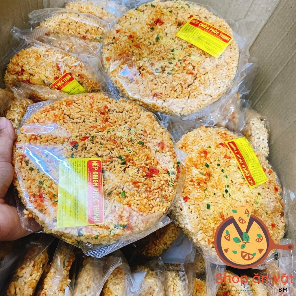 Cơm cháy chà bông l Nhập ANVA5K Giảm 5K l niếp chiên chà bông Phúc Thịnh thơm ngon giòn ăn mê ngay - 14020082
